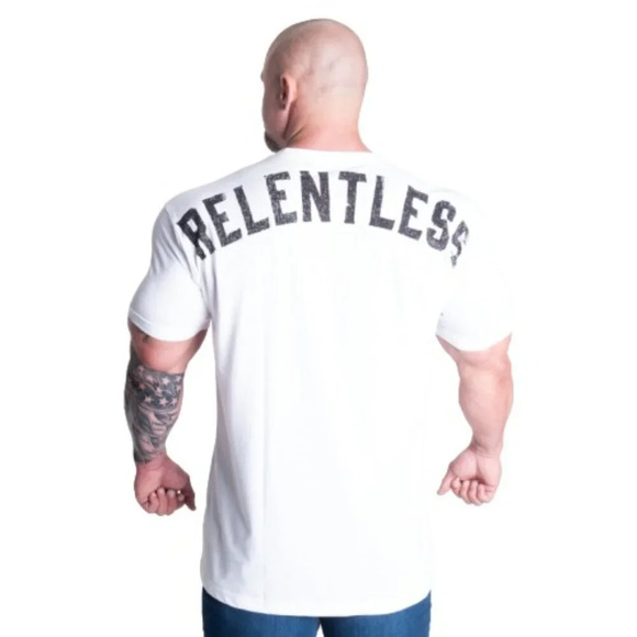 Gasp Skull Standard Tee, White - Picture 2 of 4